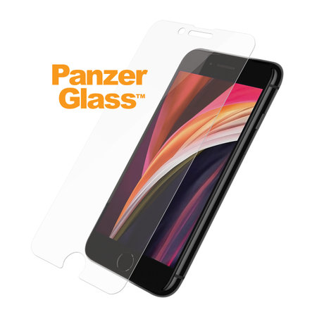 PanzerGlass - Tempered Glass Standard Fit za iPhone SE 2020, 8, 7, 6s, 6, prozirno