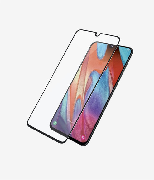 PanzerGlass - Tempered Glass Case Friendly za Samsung Galaxy A41, crna