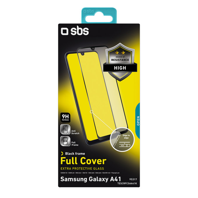 SBS - Tempered Glass Full Cover za Samsung Galaxy A41, crna