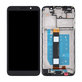 Motorola Moto E6 Play - LCD zaslon + zaslon osjetljiv na dodir + okvir (Black) TFT