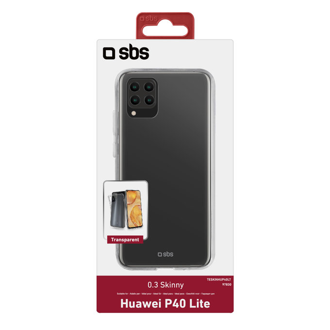 SBS - Maska Skinny za Huawei P40 Lite, prozirna
