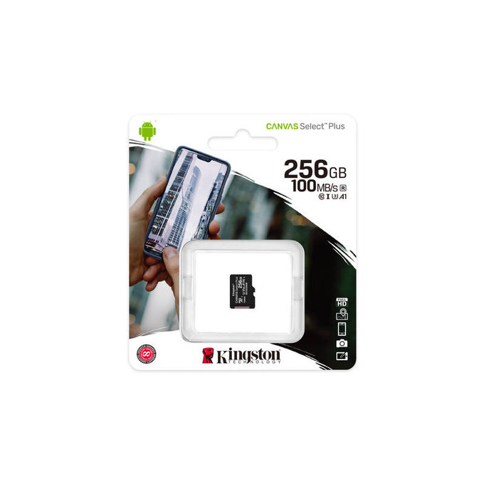 Kingston - MicroSDXC Memorijska kartica Canvas Select Plus 256 GB