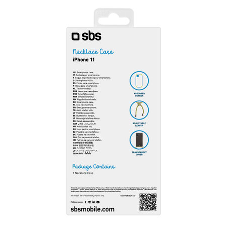 SBS - Maska School za iPhone 11, žuta