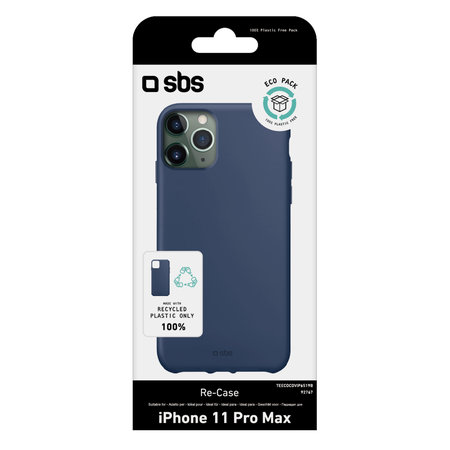 SBS - TPU ovitek za iPhone 11 Pro Max, recikliran, moder
