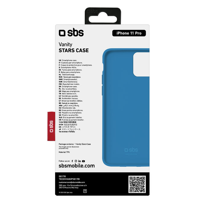 SBS - Maska Vanity za iPhone 11 Pro, plava