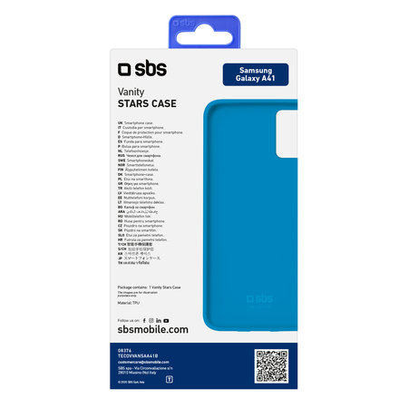 SBS - Maska Vanity za Samsung Galaxy A41, plava