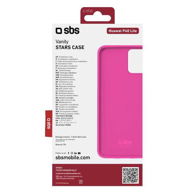 SBS - Maska Vanity za Huawei P40 Lite, roza