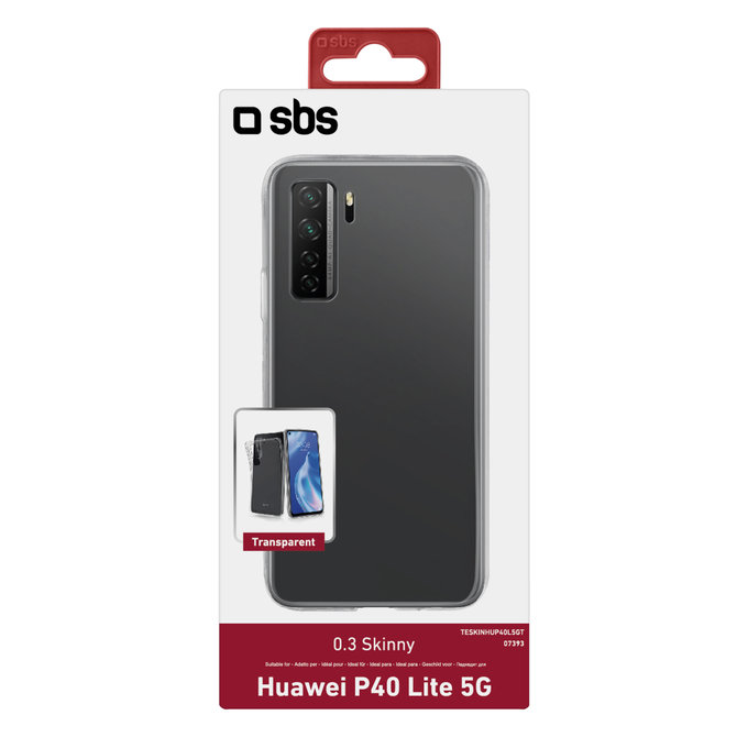 SBS - Maska Skinny za Huawei P40 Lite 5G, prozirna