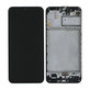 Samsung Galaxy M21 M215F - LCD zaslon + zaslon osjetljiv na dodir + okvir (crni) - GH82-22509A, GH82-22836A, GH82-21266A, GH82-21265A Originalni servisni paket