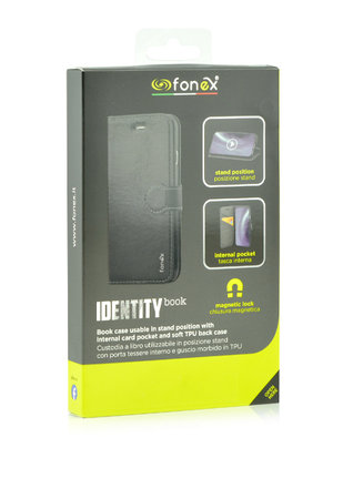 Fonex - Ovitek Book Identity za Samsung Galaxy A20e, črn