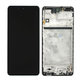 Samsung Galaxy M51 M515F - LCD zaslon + zaslon osjetljiv na dodir + okvir (Celestial Black) - GH82-23568A, GH82-24168A, GH82-24166A Originalni servisni paket