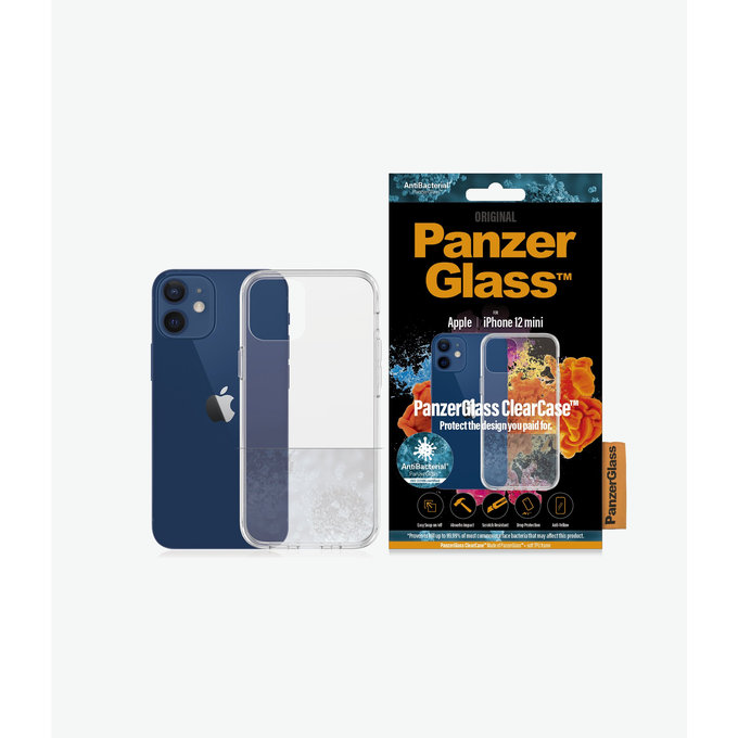 PanzerGlass - Ovitek ClearCase za iPhone 12 mini, prozoren