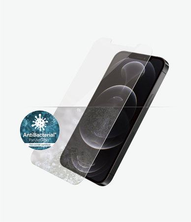 PanzerGlass - Tempered Glass Standard Fit AB za iPhone 12 & 12 Pro, prozirno