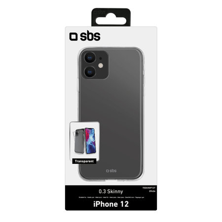 SBS - Maska Skinny za iPhone 12 mini, prozirna