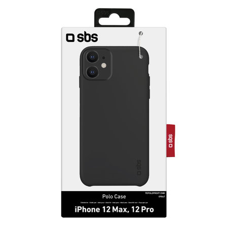 SBS - Maska Polo One za iPhone 12 & 12 Pro, crna