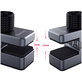 QianLi iClamp - Aluminijska stezaljka s gumenim punjenjem - Raspon 11 mm (4kom)