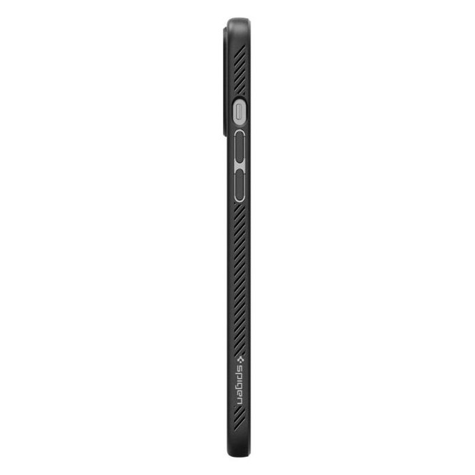 Spigen - Maska Liquid Air za iPhone 12 Pro Max, crna