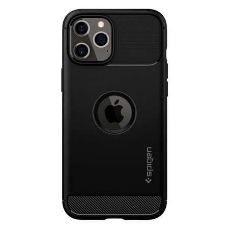 Spigen - Maska Rugged Armor za iPhone 12 & 12 Pro, crna