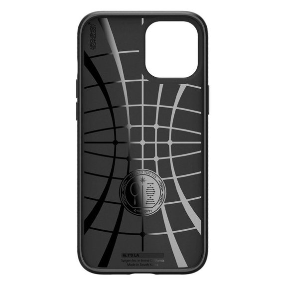 Spigen - Maska Liquid Air za iPhone 12 & 12 Pro, crna
