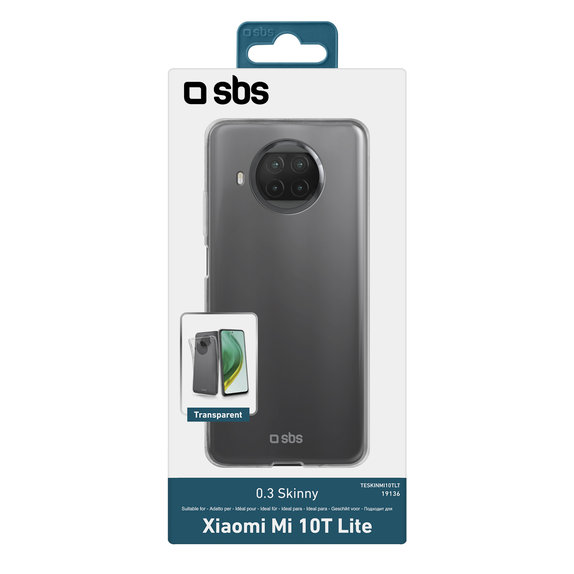 SBS - Maska Skinny za Xiaomi Mi 10T Lite 5G, prozirna
