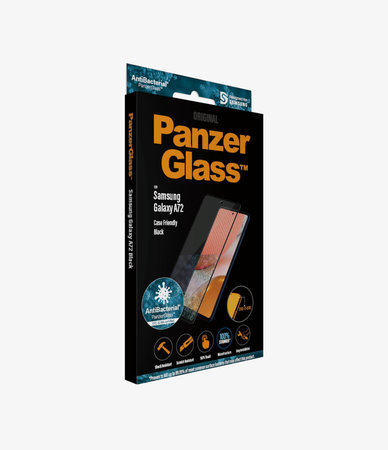 PanzerGlass - Tempered Glass Case Friendly AB za Samsung Galaxy A72, crna