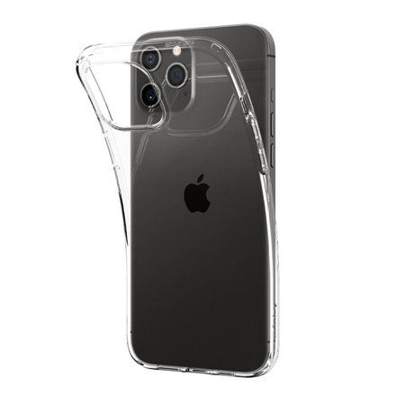 Spigen - Maska Liquid Crystal za iPhone 12 i 12 Pro, Crystal Clear