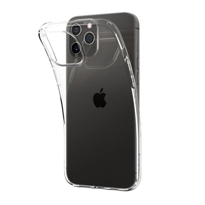 Spigen - Maska Liquid Crystal za iPhone 12 i 12 Pro, Crystal Clear