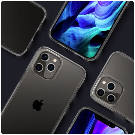 Spigen - Maska Liquid Crystal za iPhone 12 i 12 Pro, Crystal Clear