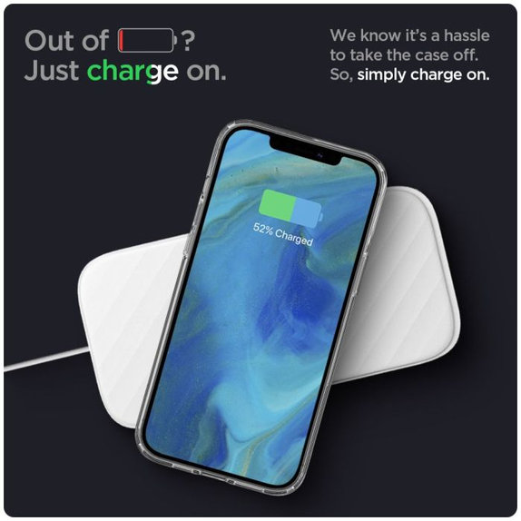 Spigen - Maska Liquid Crystal za iPhone 12 i 12 Pro, Crystal Clear