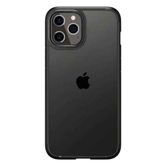 Spigen - Maska Ultra Hybrid za iPhone 12 & 12 Pro, crna