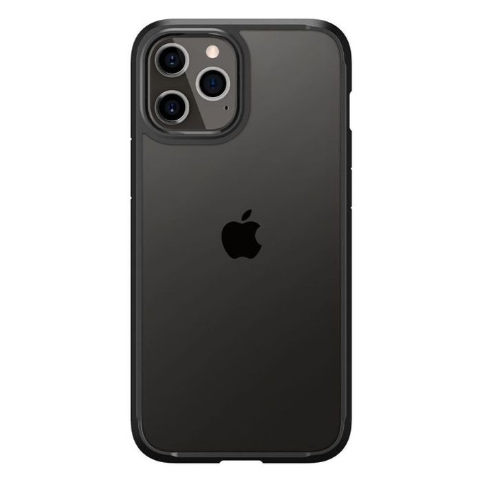 Spigen - Maska Ultra Hybrid za iPhone 12 & 12 Pro, crna