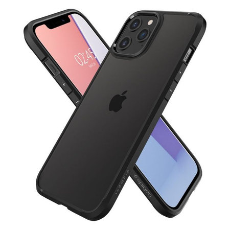 Spigen - Maska Ultra Hybrid za iPhone 12 & 12 Pro, crna