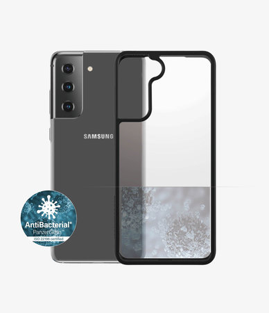 PanzerGlass - Maska ClearCase AB za Samsung Galaxy S21, crna