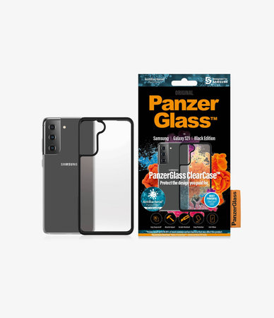 PanzerGlass - Maska ClearCase AB za Samsung Galaxy S21, crna