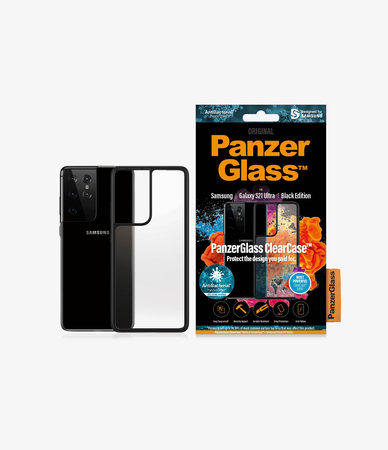 PanzerGlass - Maska ClearCase AB za Samsung Galaxy S21 Ultra, crna