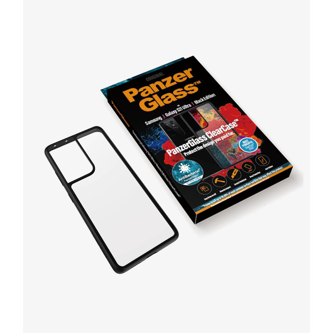 PanzerGlass - Maska ClearCase AB za Samsung Galaxy S21 Ultra, crna
