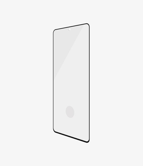 PanzerGlass - Tempered Glass Case Friendly AB za Samsung Galaxy S21+, kompenzacija otisaka prstiju, crna
