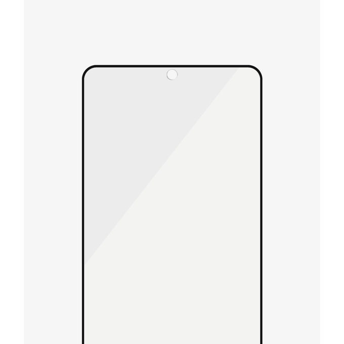 PanzerGlass - Tempered Glass Case Friendly AB za Samsung Galaxy S21+, kompenzacija otisaka prstiju, crna