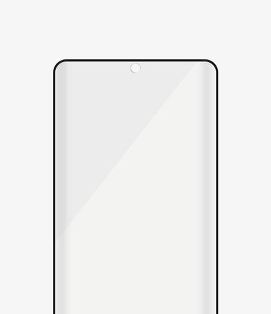 PanzerGlass - Tempered Glass Case Friendly AB za Samsung Galaxy S21 Ultra, kompenzacija otisaka prstiju, crna