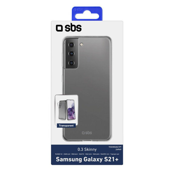 SBS - Maska Skinny za Samsung Galaxy S21+, prozirna