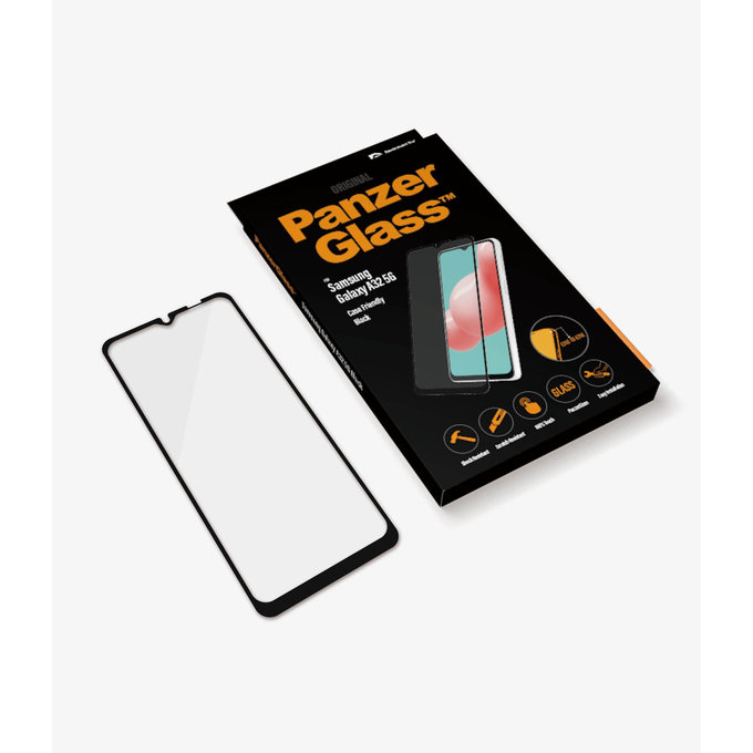 PanzerGlass - Tempered Glass Case Friendly za Samsung Galaxy A32 5G, crna