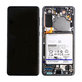 Samsung Galaxy S21 G991B - LCD zaslon + zaslon osjetljiv na dodir + okvir + baterija (Phantom Gray) - GH82-24716A, GH82-24718A Originalni servisni paket