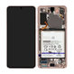 Samsung Galaxy S21 G991B - LCD zaslon + zaslon osjetljiv na dodir + okvir + baterija (Phantom Violet) - GH82-24716B, GH82-24718B Originalni servisni paket