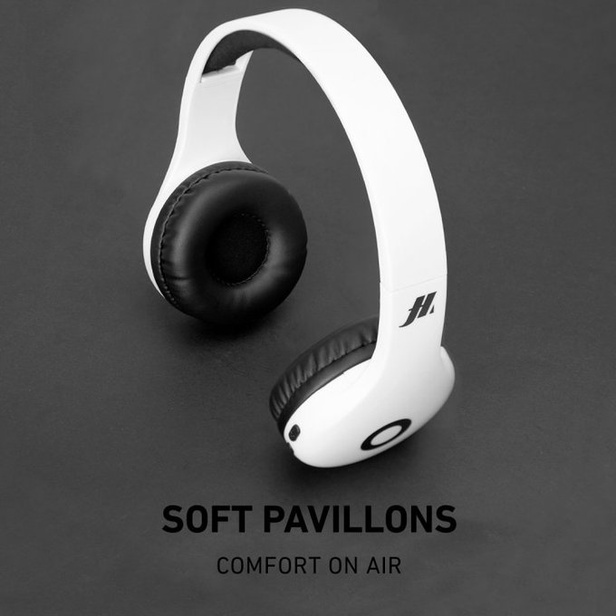 SBS - Bežične slušalice s mikrofonom, bijele