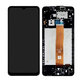 Samsung Galaxy A12 A125F, A022F - LCD zaslon + zaslon osjetljiv na dodir + okvir (crni) - GH82-24490A, GH82-24491A Originalni servisni paket