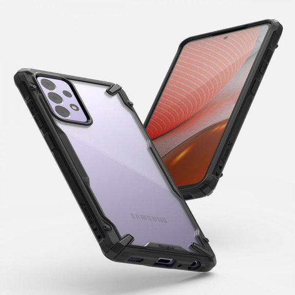 Ringke - Maska Fusion X za Samsung Galaxy A72 5G, crna