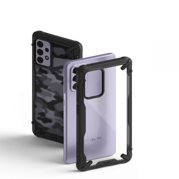 Ringke - Maska Fusion X za Samsung Galaxy A72 5G, crna