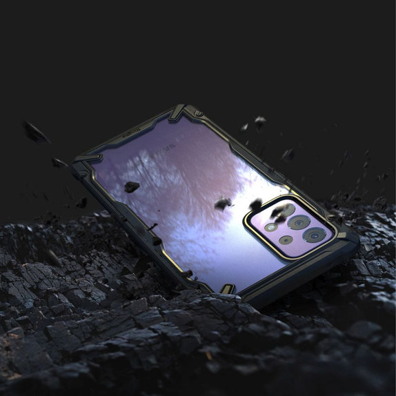 Ringke - Maska Fusion X za Samsung Galaxy A72 5G, crna