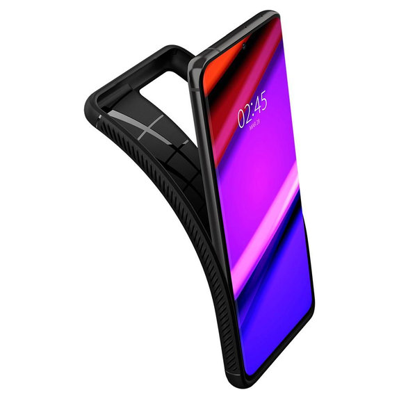 Spigen - Maska Rugged Armor za Samsung Galaxy S21 Ultra, crna
