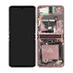 Samsung Galaxy Z Flip 5G F707B - LCD zaslon + zaslon osjetljiv na dodir + okvir (Mystic Bronze) - GH82-23351B Originalni servisni paket
